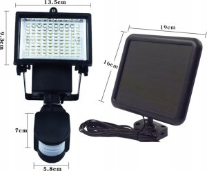 LAMPA SOLARNA Z CZUJNIKIEM KXK-010-40 11