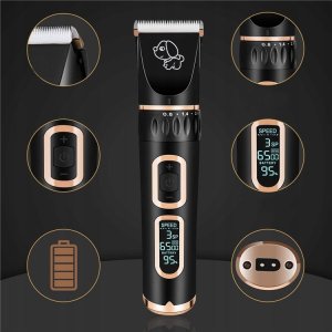 MASZYNKA DO STRZYŻENIA PSÓW Z LCD B49 5