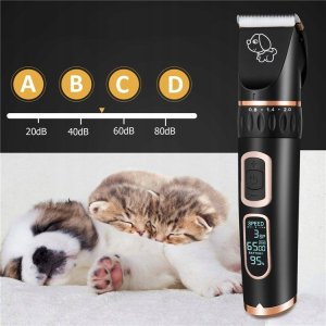 MASZYNKA DO STRZYŻENIA PSÓW Z LCD B49 6