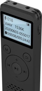 Dyktafon PERRY ELECTRIC DYKTAFON CYFROWY Z WYŚWIETLACZEM LCD Q3 9