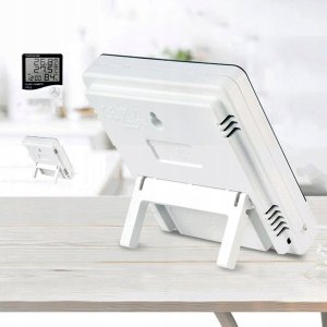 STACJA POGODY TERMOMETR HIGROMETR PŁASKA Z SONDĄ NK5253 4