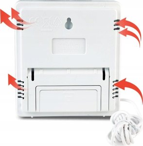 STACJA POGODY TERMOMETR HIGROMETR PŁASKA Z SONDĄ NK5253 9