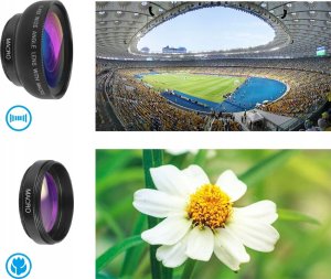 OBIEKTYW NA TELEFON LENS KIT WIDE ANGLE LENS 5