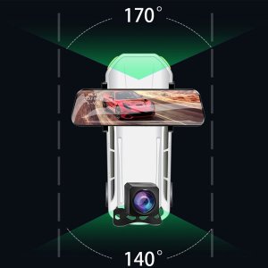 REJESTRATOR JAZDY W LUSTERKU TOUCH W58 3