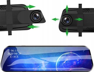 REJESTRATOR JAZDY W LUSTERKU TOUCH W58 4