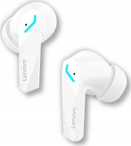 Słuchawki Lenovo Słuchawki bezprzewodowe douszne gamingowe bluetooth białe GM2 Pro 4