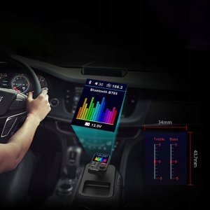 TRANSMITER SAMOCHODOWY BLUETOOTH RETRO BT310 3