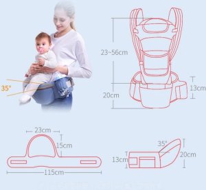 NOSIDEŁKO DLA DZIECKA 15w1 1008 GRANATOWE 10