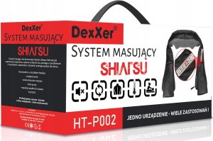 MASAŻER KARKU SHIATSU 6 PRZYCISKÓW HT-P002 14