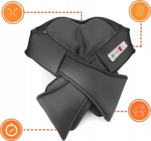 MASAŻER KARKU SHIATSU 6 PRZYCISKÓW HT-P002 9