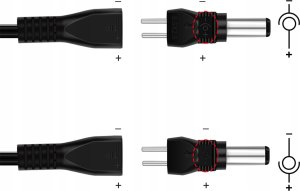 ZASILACZ UNIWERSALNY Z USB 30W SY-050120 5