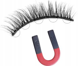 Aptel RZĘSY MAGNETYCZNE 7 PAR ZESTAW MAG-LASH 9
