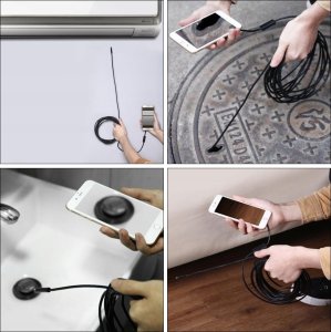 ENDOSKOP CYFROWY LED ELASTYCZNY 5m XMZ-007 8