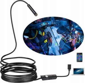 ENDOSKOP CYFROWY LED ELASTYCZNY 5m XMZ-007 10