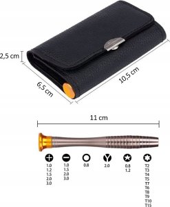 ZESTAW PRECYZYJNYCH ŚRUBOKRĘTÓW 25in1 12