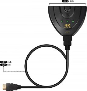 ROZDZIELACZ HDMI TRÓJKĄT HD-SW-20 6