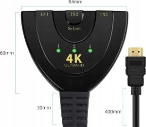 ROZDZIELACZ HDMI TRÓJKĄT HD-SW-20 10