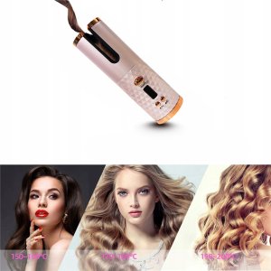 LOKÓWKA DO WŁOSÓW AUTOMATYCZNA 008 RÓŻOWO-ZŁOTA 12