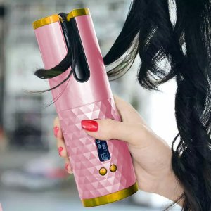 LOKÓWKA DO WŁOSÓW AUTOMATYCZNA 008 RÓŻOWO-ZŁOTA 2