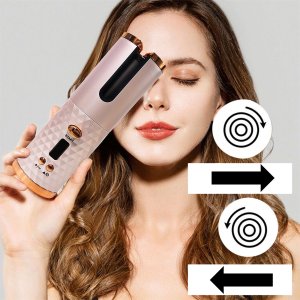 LOKÓWKA DO WŁOSÓW AUTOMATYCZNA 008 RÓŻOWO-ZŁOTA 6