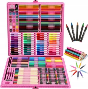 ZESTAW ARTYSTYCZNY W WALIZCE 288el KIDDO-04 2