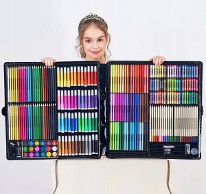 ZESTAW ARTYSTYCZNY W WALIZCE 288el KIDDO-04 4