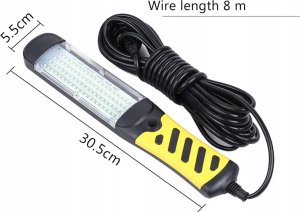 LATARKA WARSZTATOWA LAMPA 100 LED SV-100 7