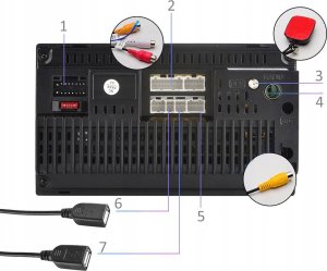 RADIO SAMOCHODOWE LCD ANDROID WDS-40 13