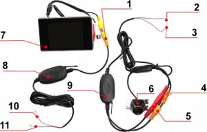 TRANSMITER RADIOWY DO KAMERY COFANIA HUD001 3