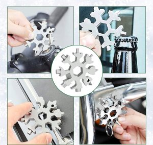 MULTITOOL ŚNIEŻYNKA MT-SNWFLK 8