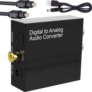 KONWERTER OPTYCZNY TOSLINK RCA3 YQ-2 10