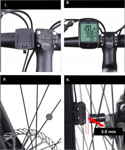 KOMPUTER ROWEROWY PRZEWODOWY SD-563C 13