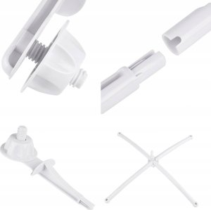 KARUZELA Z PLUSZAKAMI BIAŁA TOY-10 11