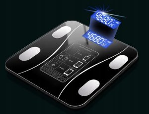 Waga łazienkowa Fala ANALITYCZNA WAGA ŁAZIENKOWA BLUETOOTH M1G936 7