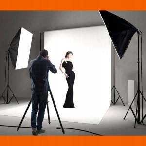 ZESTAW 2x SOFTBOX 50x70 + STATYW DOUBLE SHOX-003 6