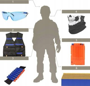 AKCESORIA DO NERF W011 6