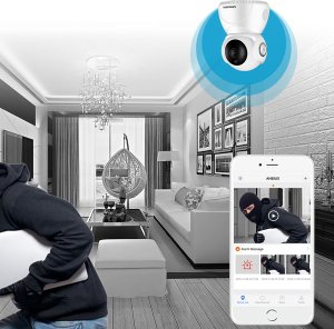 KAMERA MONITORUJĄCA BIAŁA 5MPX Q9 7