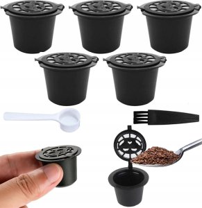 KAPSUŁKI DO EKSPRESU NESPRESSO WIELORAZOWE 5szt. CFC-5XB 1
