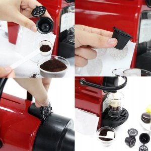Italian Coffee KAPSUŁKI DO EKSPRESU NESPRESSO WIELORAZOWE 5szt. CFC-5XB 6