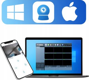 KAMERA MONITORUJĄCA 5MPX SD19W CZARNA 12