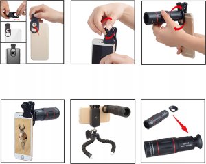 ZESTAW OBIEKTYWÓW DO TELEFONU 18el APL-T18XBZJ5 6