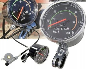 LICZNIK ROWEROWY MECHANICZNY SP33D 17