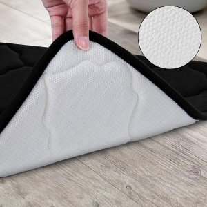 Logit Dywanik łazienkowy 51x40cm czarny (5905370212464) 3