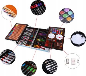 ZESTAW DO MALOWANIA W WALIZCE RUBENS145 9