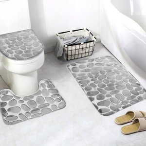 Logit Dywanik łazienkowy 50x80cm szary (5905370212440) 2