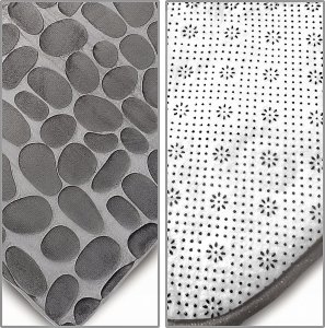 Logit Dywanik łazienkowy 50x80cm szary (5905370212440) 4