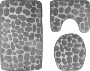 Logit Dywanik łazienkowy 50x80cm szary (5905370212440) 8