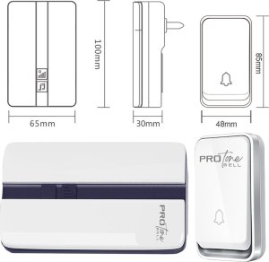 DZWONEK BEZBATERYJNY K33-WW 2