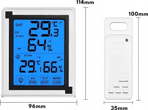 STACJA POGODY VERTICAL EN8822C 12