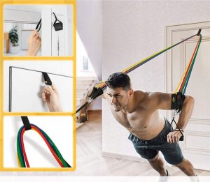 ZESTAW 5 GUM TRENINGOWYCH Z UCHWYTAMI TB2 4